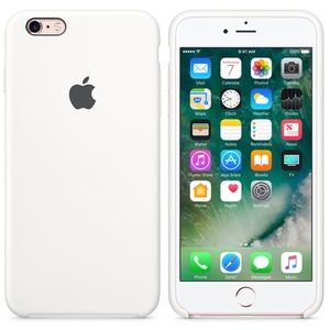 iPhone 7 Plus white silicon case